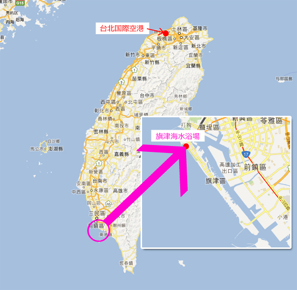 旗津海水浴場